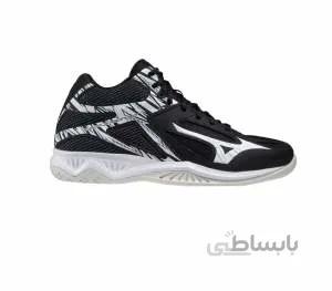 کفش والیبال میزانو Mizuno Thunder Blade 3 Mid M V1GA217502 volleyball shoes black black Mizuno Thunder Blade 3 Mid M V1GA217502 volleyball shoes black black 1 Mizuno Thunder Blade 3 Mid M V1GA217502 volleyball shoes black black 2 M