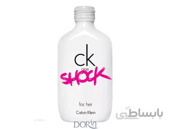 عطر ادوتویلت سی کی وان شوک زنانه حجم 200 میلی لیتر اورجینال