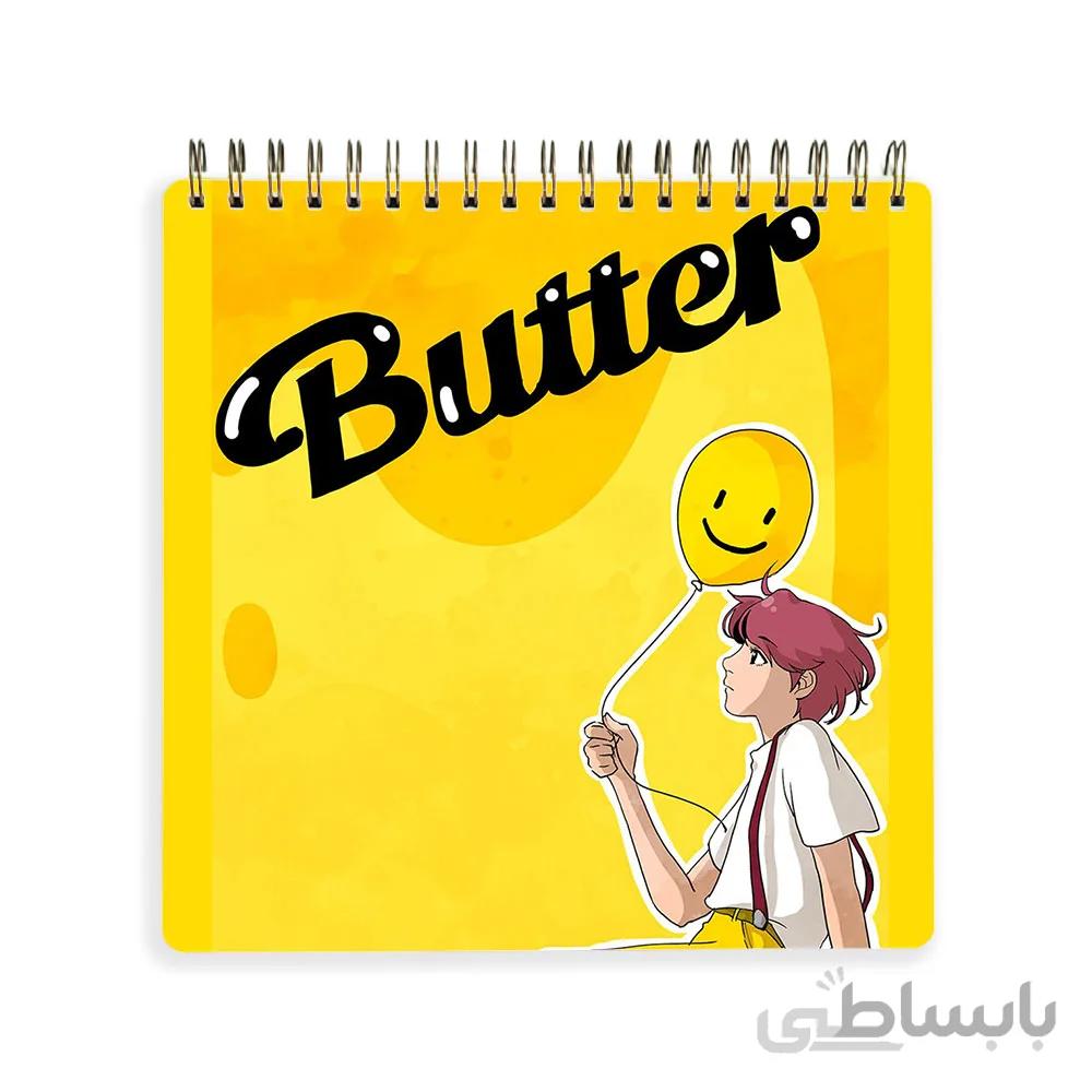 دفترچه يادداشت bts butter کد 10100201