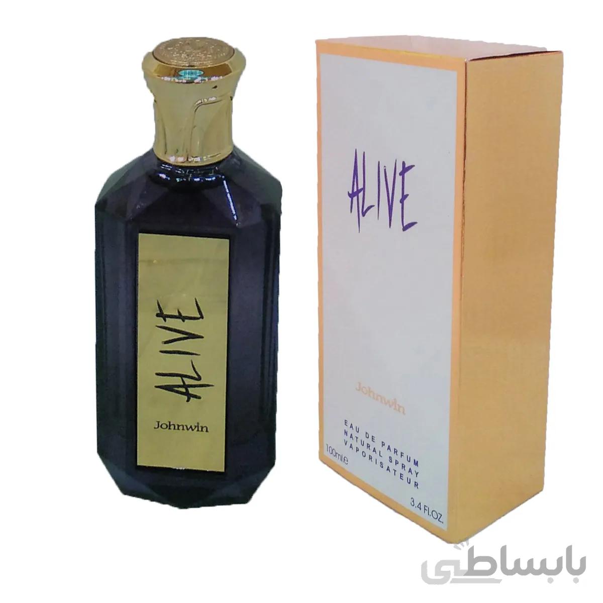 ادکلن زنانه اِلایو Alive برند جانوین Johnwin