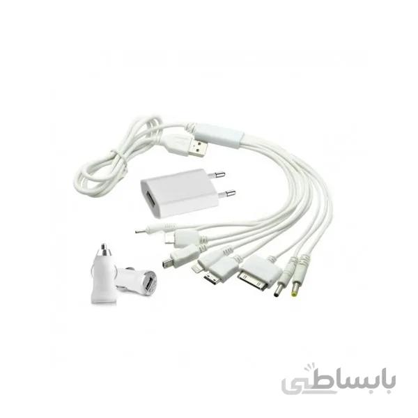 آداپتور چند کاره 10 در 1 پاور گریفین MULTI-ADAPTOR 10 IN 1 POWER GRIFFIN