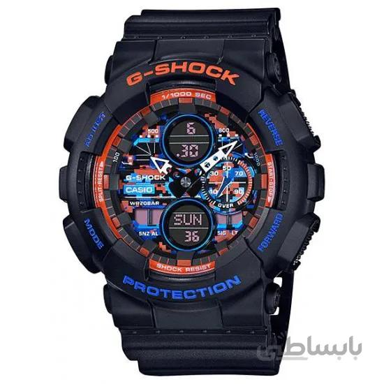 ساعت مچی عقربه ای دیجیتال مدل Casio - GA-140CT-1A