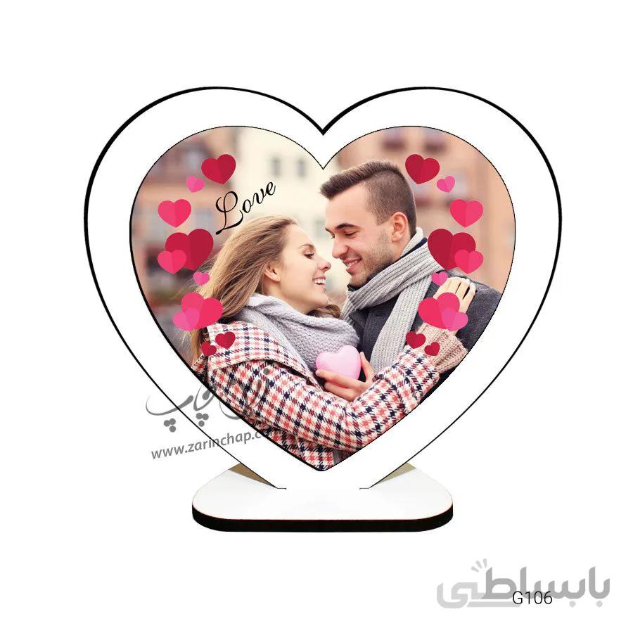 استند گیفت MDF قلبی مدل G106