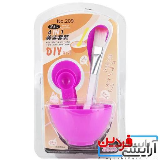 ست کاسه و براش و پیمانه Diy