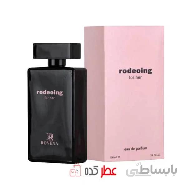 ادکلن زنانه روونا جعبه صورتی Rovena Rodeoing حجم 100 میل "نارسیس فور هر"