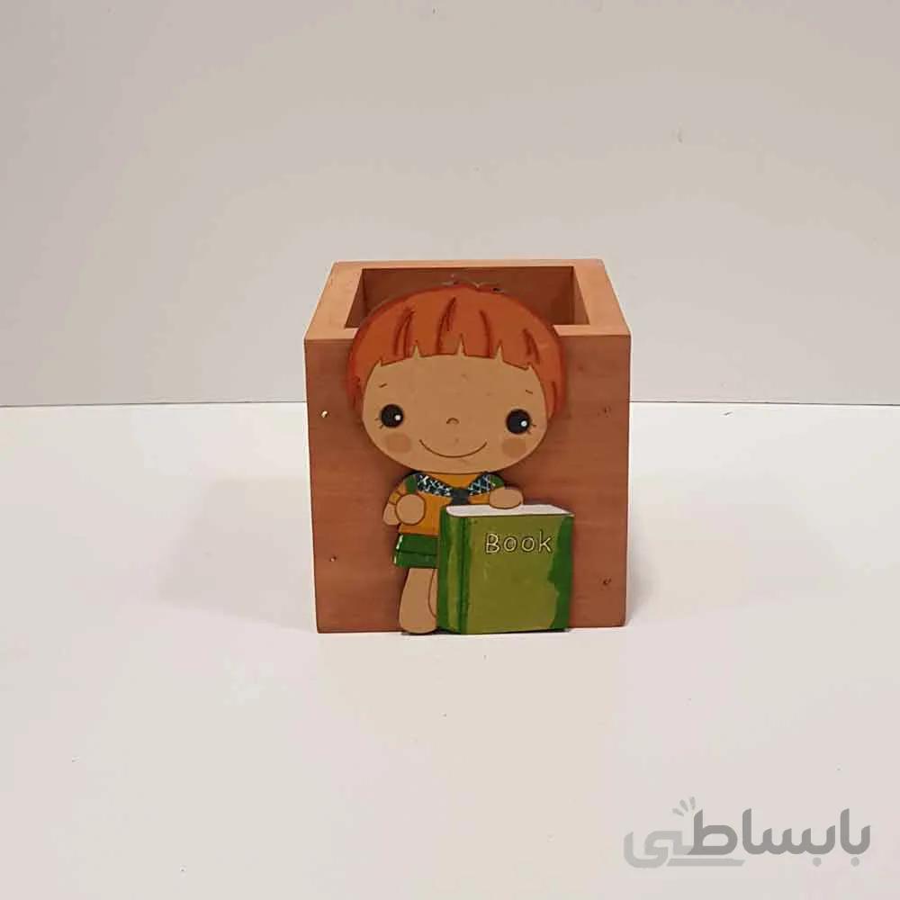 جا قلم چوبی مدل 2