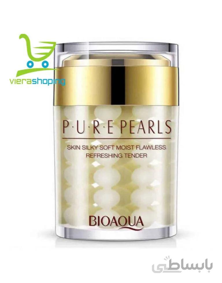 ژل کرم ابریشم و مروارید بیوآکوا BIOAQUA