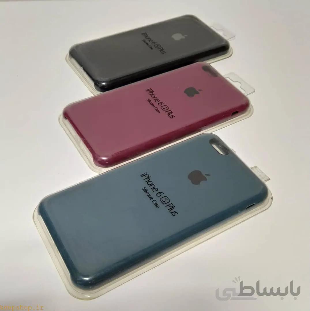 کاور موبایل سیلیکونی آیفون مدل 6S پلاس ا Silicone Case For iphone 6S Plus