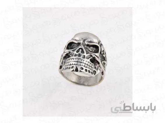 انگشتر طرح جمجمه مصری 12461