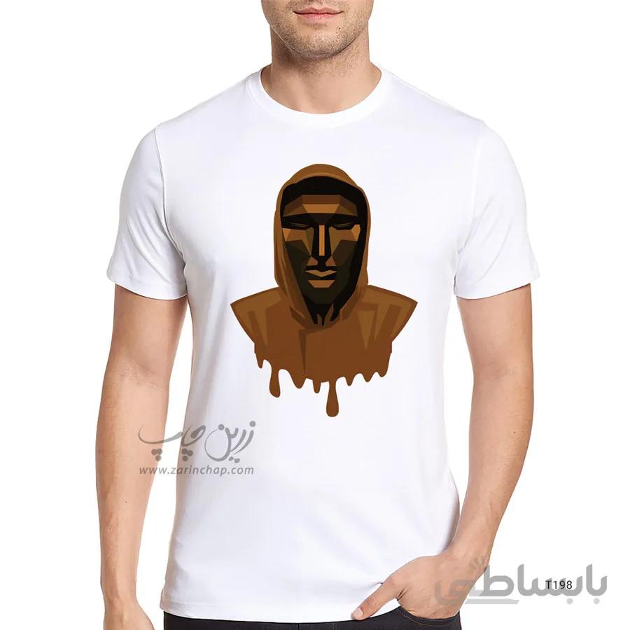 تیشرت طرح بازی مرکب مدل T198