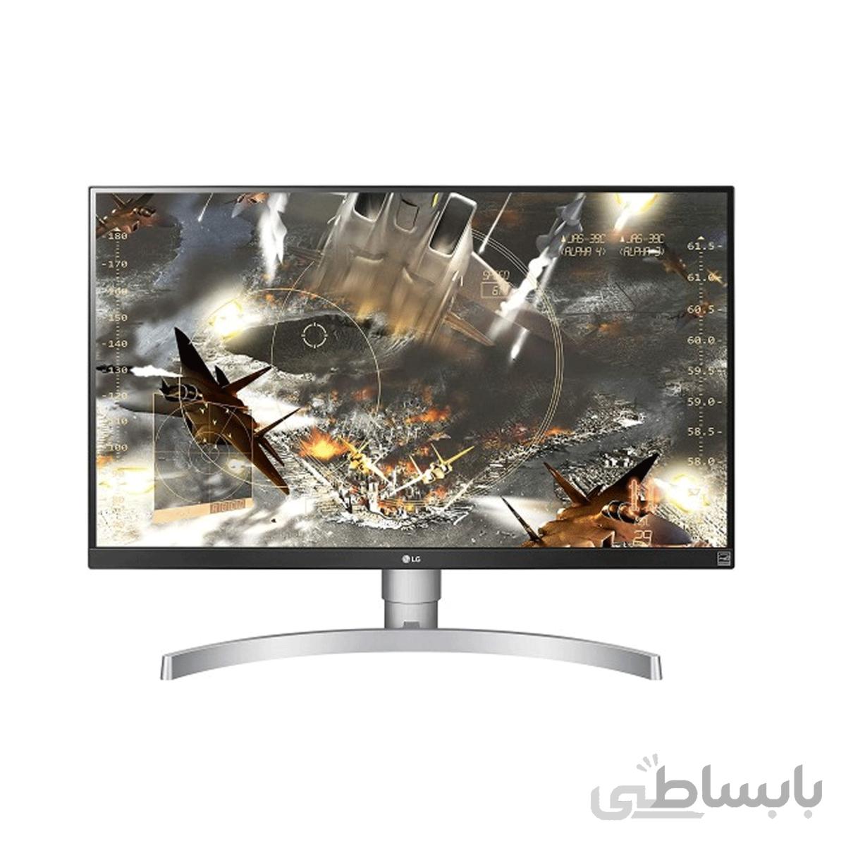 مانیتور ال ای دی 27 اینچ مدل LG 27UL650-W 4K UHD