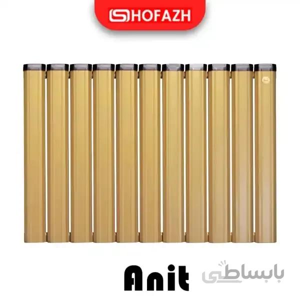 رادیاتور آلومینیومی آنیت مدل اکوپایونیر طلایی