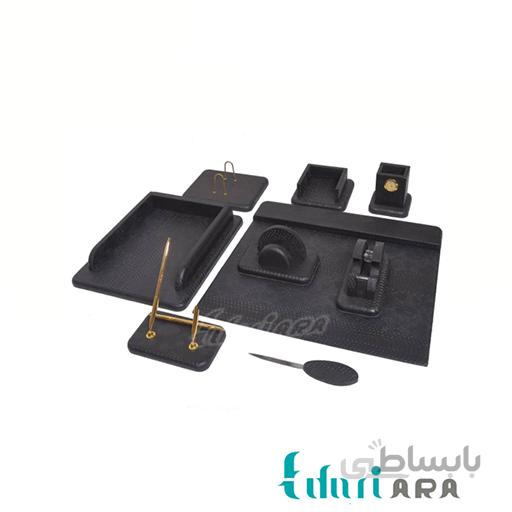 ست لوازم اداری رومیزی طرح پوست ماری کد 540