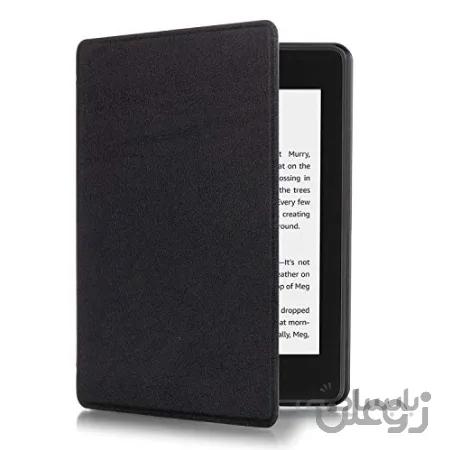 XBE Ultra Slim PU Case Leather برای نسخه Kindle Paperwhite 10th Generation 2018 (نسخه های دیگر متناسب نخواهد بود) ، سیاه