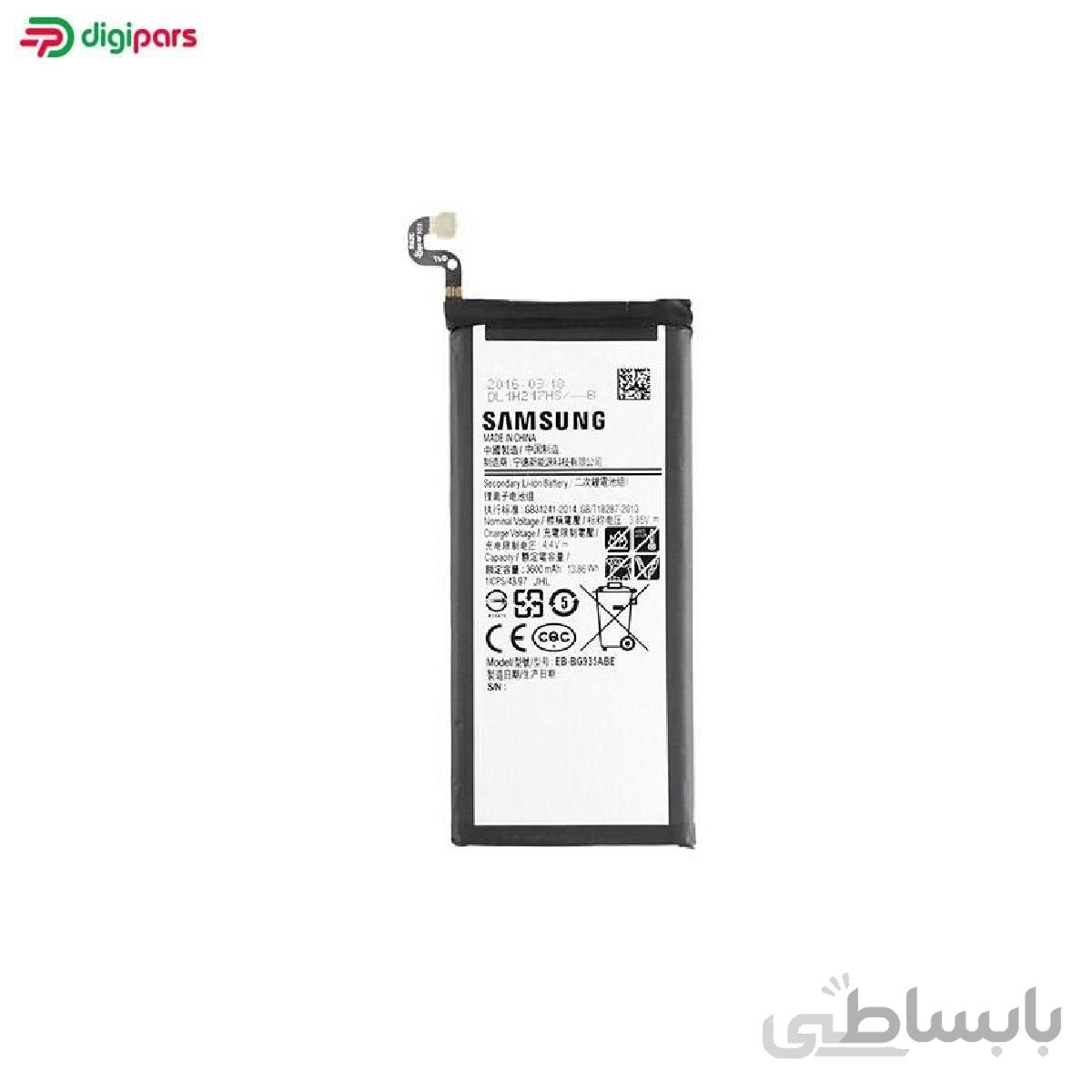 باتری موبایل مدل Galaxy S7 Edge با ظرفیت 3600mAh