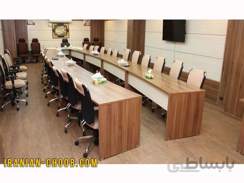 میز کنفرانس ساحل - ایرانیان چوب