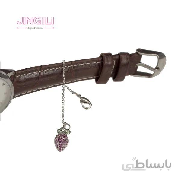 آویز ساعت مدل توت فرنگی کد cpw007