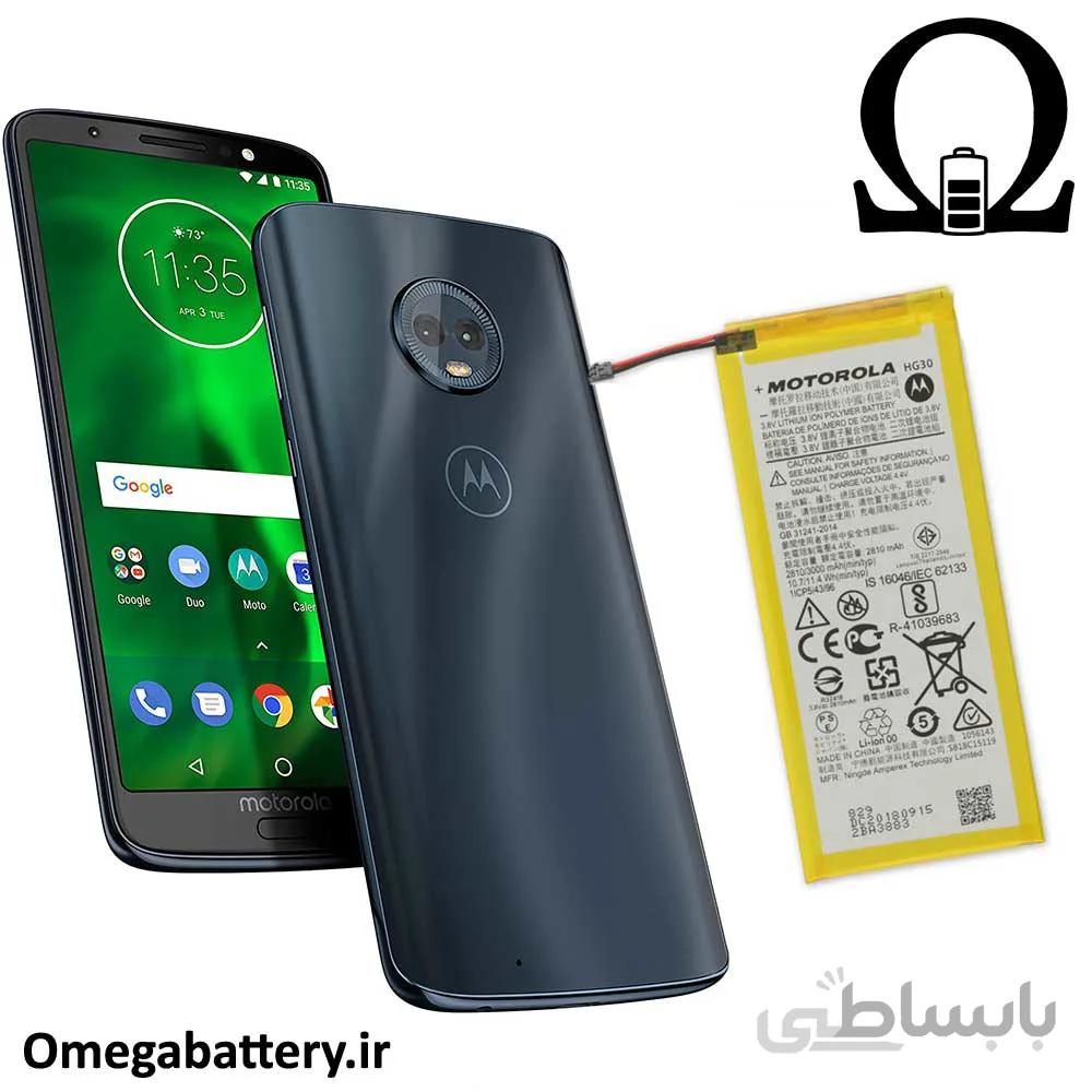 باتری گوشی موتورولا Motorola Moto G6 مدل HG30 ا Motorola Moto G6 Battery