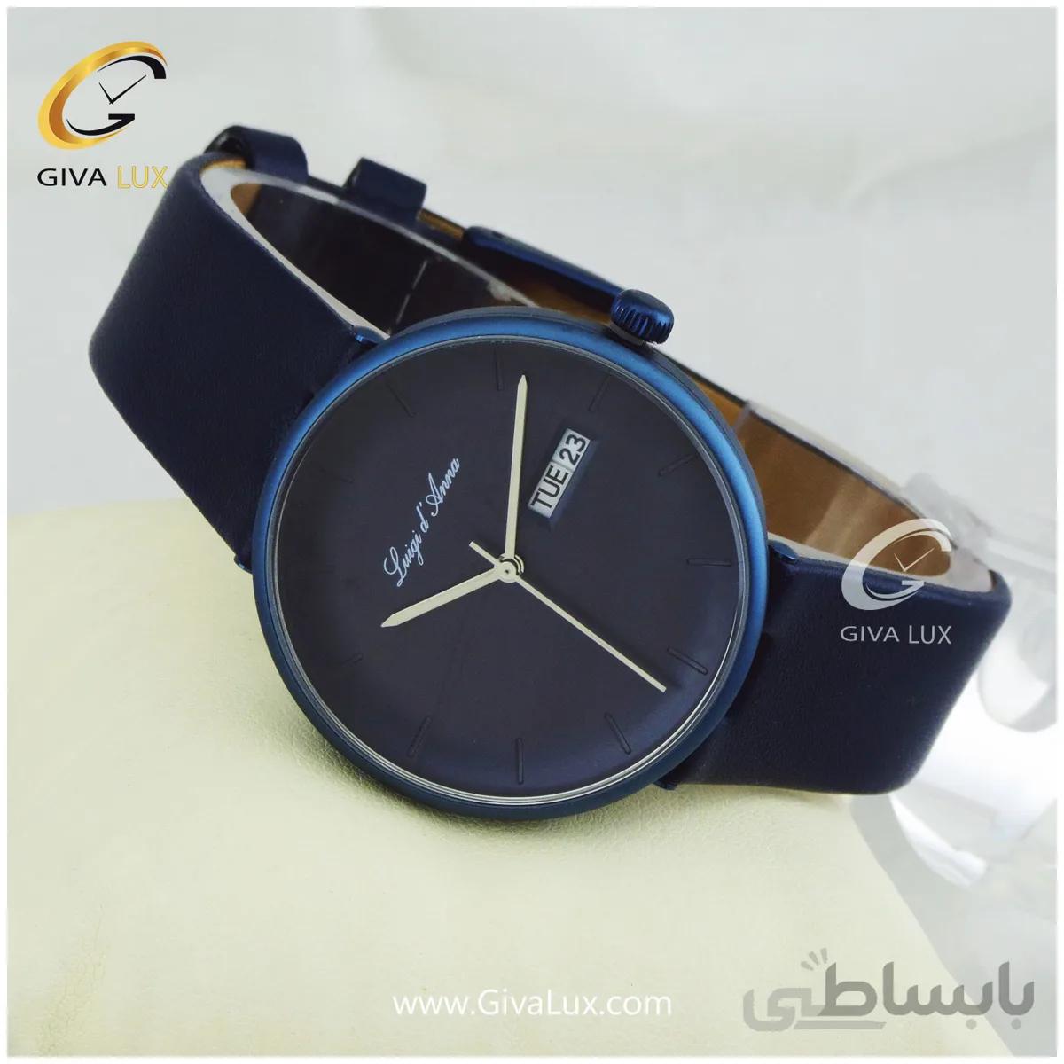 ساعت مچی اورجینال مردانه لوئیجی د آنا LDA مدل KG2117
