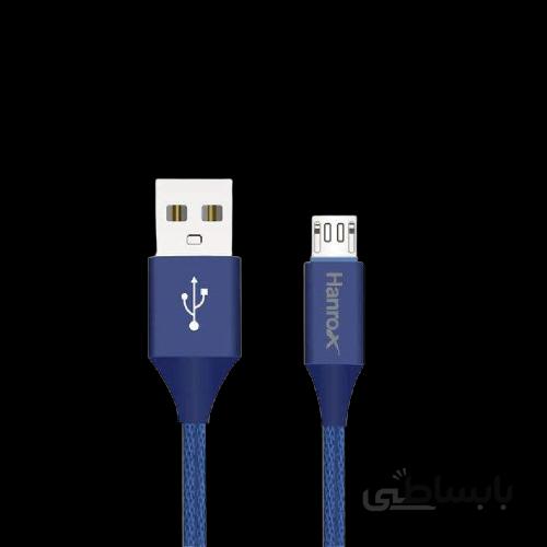 شارژر MicroUSB هانروکس Hanrox M11 آبی
