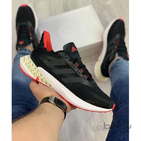 ست زنانه و مردانه کفش اصلی آدیداس 4dfwd مشکی/قرمز adidas 4dfwd