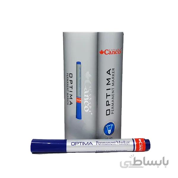 ماژیک معمولی کنکو مدل اپتیما نوک تخت بسته 12 عددی