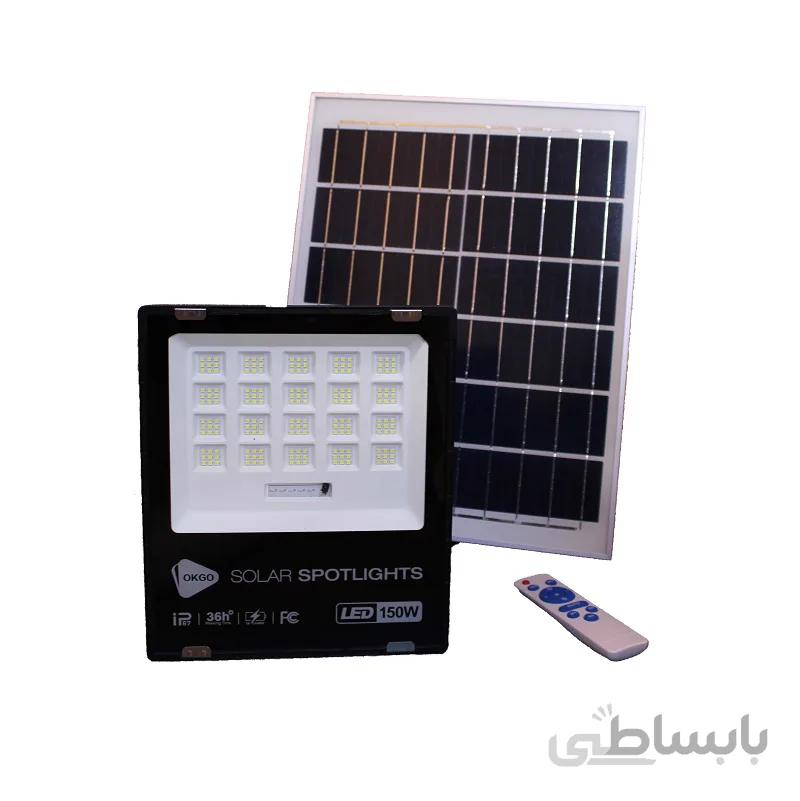 پروژکتور خورشیدی 150 وات مدل OKGO FA-8150