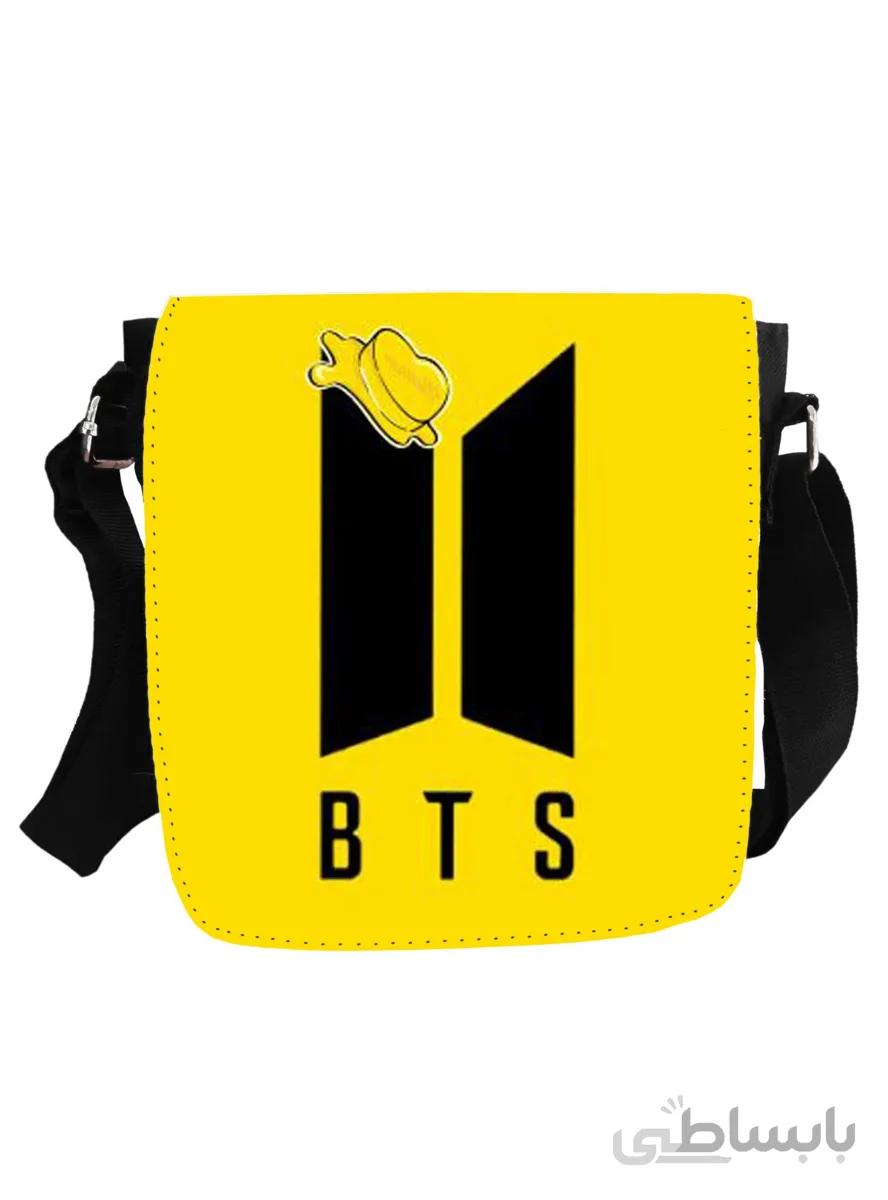 کیف دوشی پاسپورتی طرح بی تی اس bts