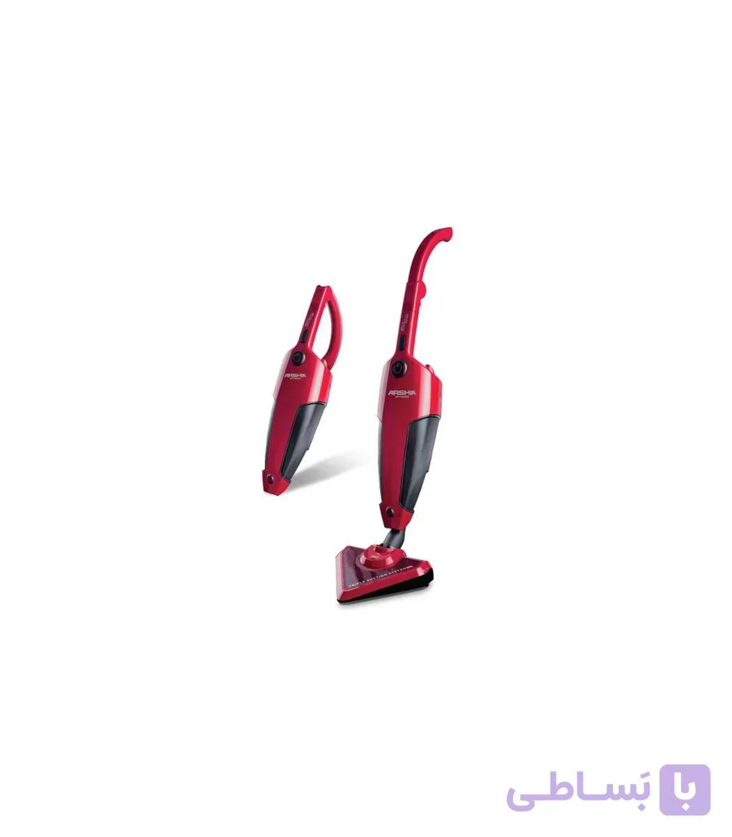 جارو برقی ایستاده (مینی) دسته بلند قرمز عرشیا VC118-2335