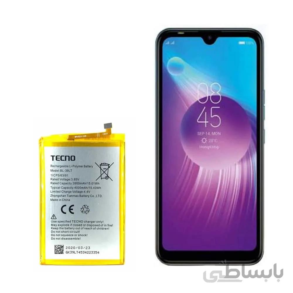 باتری گوشی تکنو tecno spark 4
