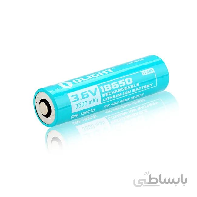 باتری 18650 لیتیوم یون اولایت 3500 میلی آمپر