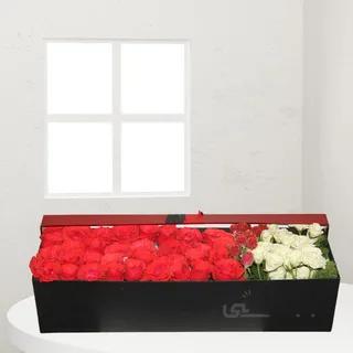 جعبه کادویی با گل