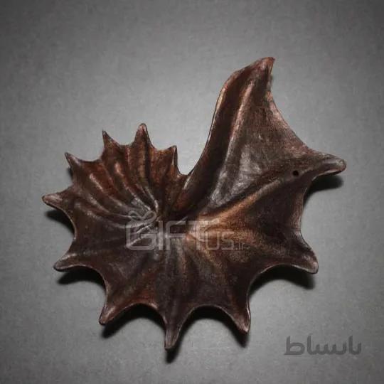جاسیگاری چوبی طرح صدف