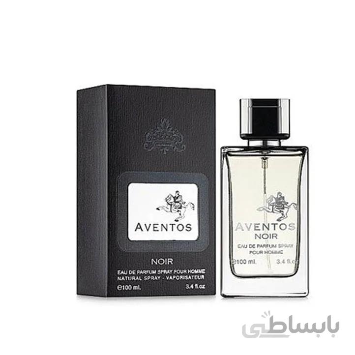عطر ادکلن مردانه کرید اونتوس فراگرنس ورد مدل اونتوس نویر (Fragrance World Aventos Noir) ا Fragrance World Aventos Noir for men