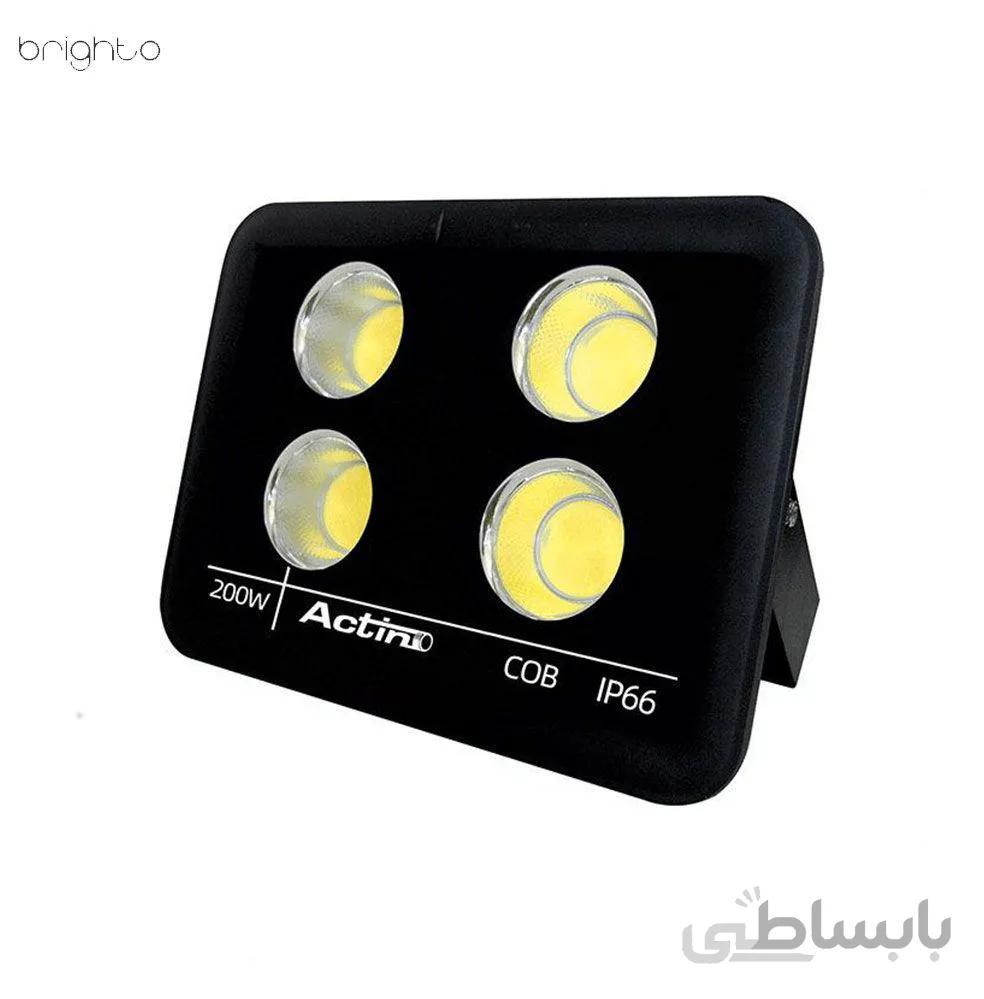 پروژکتور 200 وات COB اکتینو IP66 مدل F01-200
