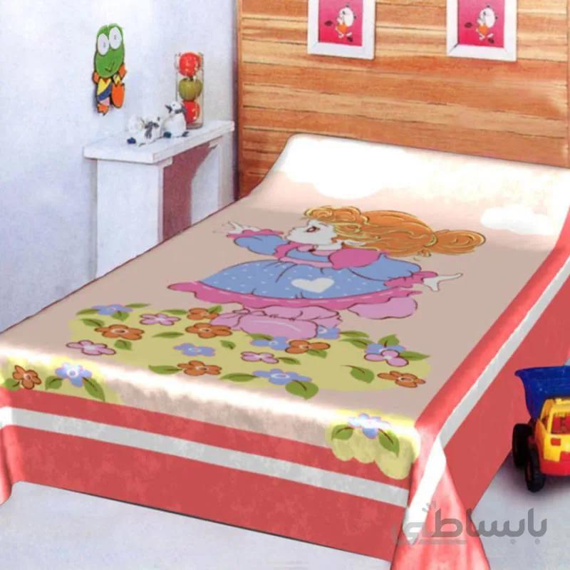 پتو نوزادی گلبافت کد 414/11 سایز 110x80 سانتی متر