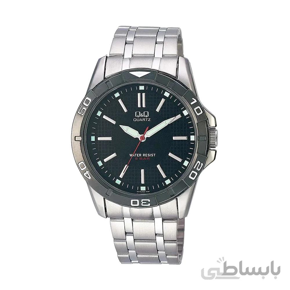 ساعت مچی مردانه کیو اند کیوQ&Q Q576J402Y ا ساعت مچی مردانه کیو اند کیوQ&Q Q576J402Y