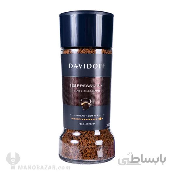 قهوه فوری دیویدوف مدل اسپرسو 57 Dark Chocolate : وزن 100 گرم