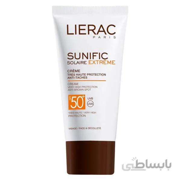 کرم ضد آفتاب لیراک LIERAC حجم 50 میل