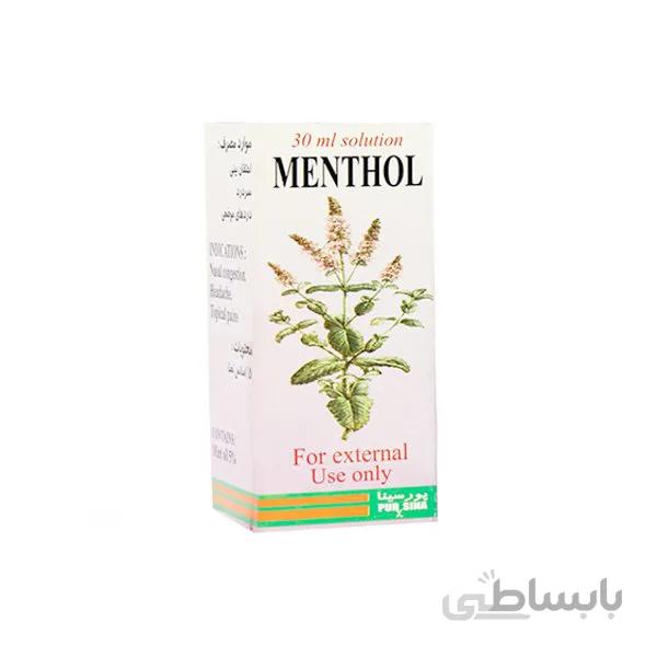 قطره منتول 30 میلی لیتر