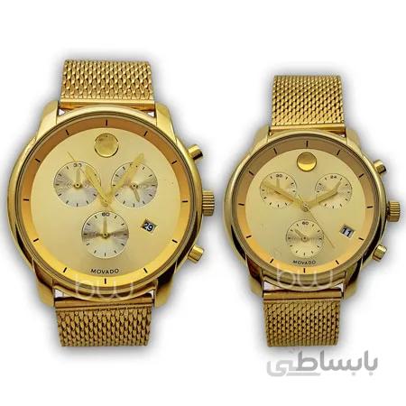 ست ساعت مچی مردانه و زنانه موادو / MOVADO A8653521G , A8653521L