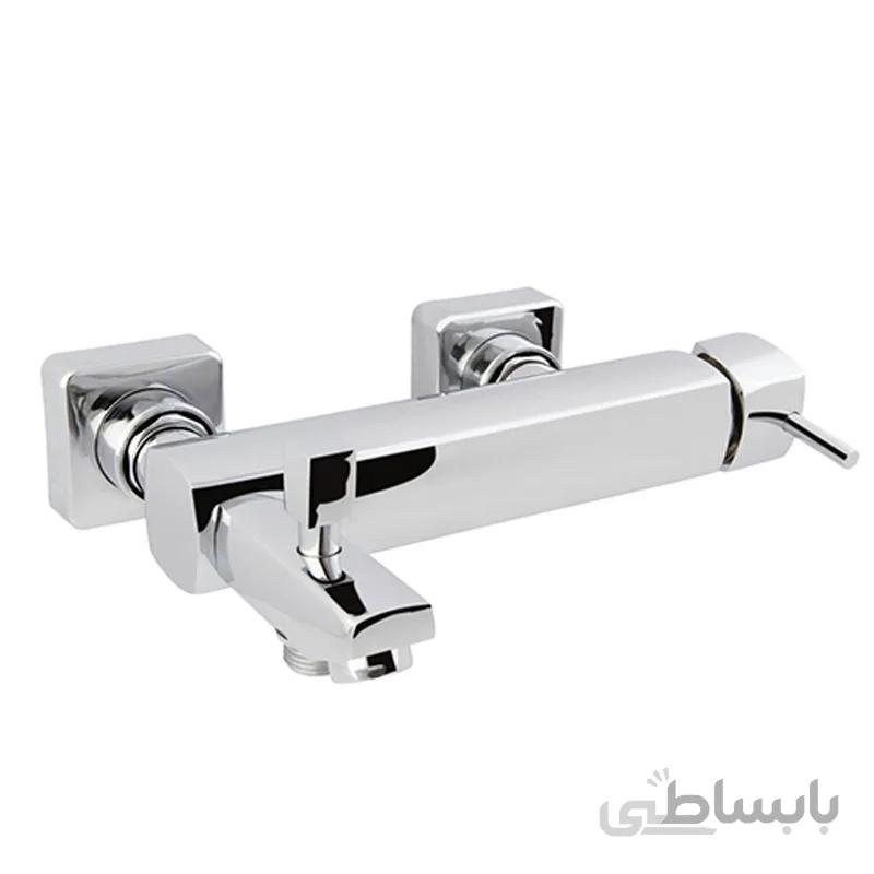 شیر حمام شودر طرح یونیک کروم