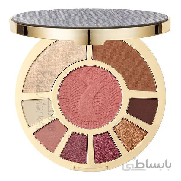 پالت لیدیز نایت تارت (سایه، رژگونه، برنزر و هایلایتر) (TARTE Ladies Night Clay Eye & Cheek Palette)