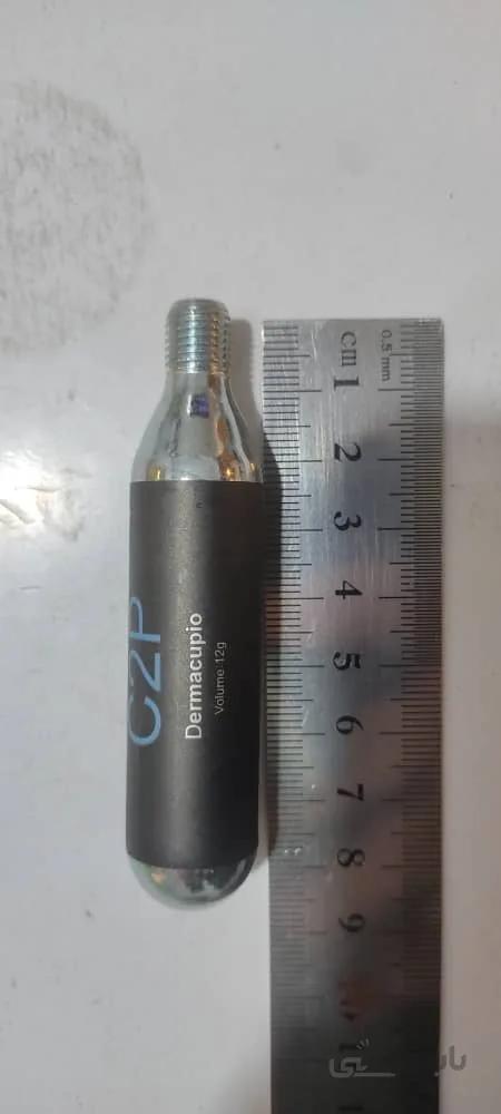 کپسول گاز C2p کربوکسی تراپی ۱۲گرمی