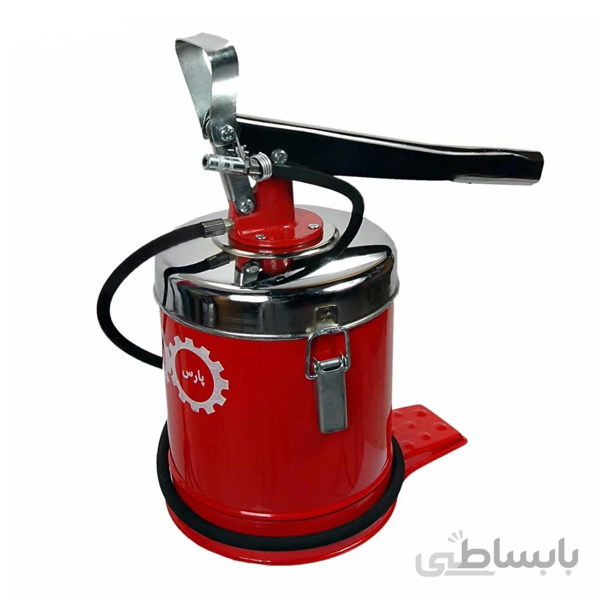 واسکازین پمپ سطلی ۱۰ لیتری اطلس