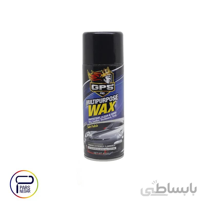 اسپری واکس اتومبیل چند منظوره گل پخش ۴۵۰ میلی لیتر