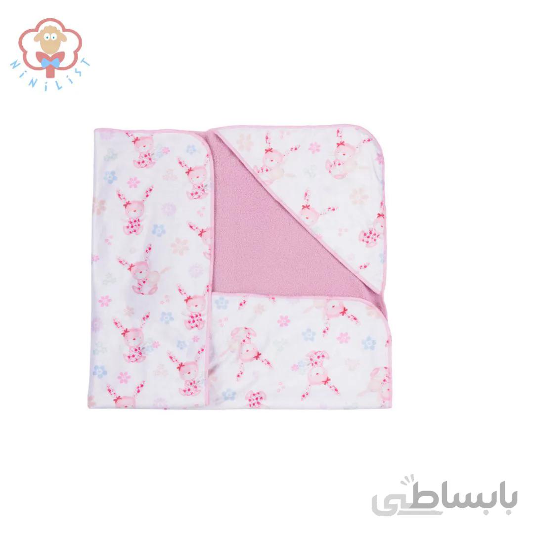 پتو دورپیچ کلاهدار بسته 3 رزبرن Rose born
