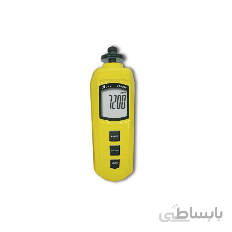 دور سنج لیزری پرتابل لوترون LUTRON DT-2230 ا PHOTO/CONTACT TACHOMETER LUTRON DT-2230