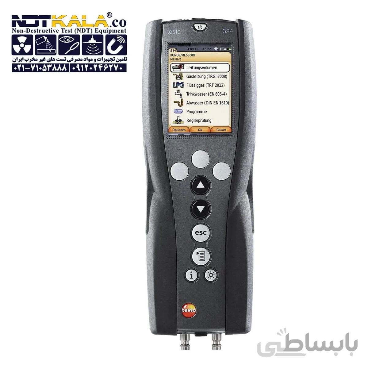 فشار سنج نشت یاب گاز تستو TESTO 324