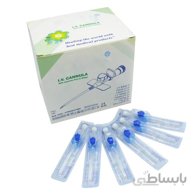 آنژیوکت آبی بسته 100 عددی